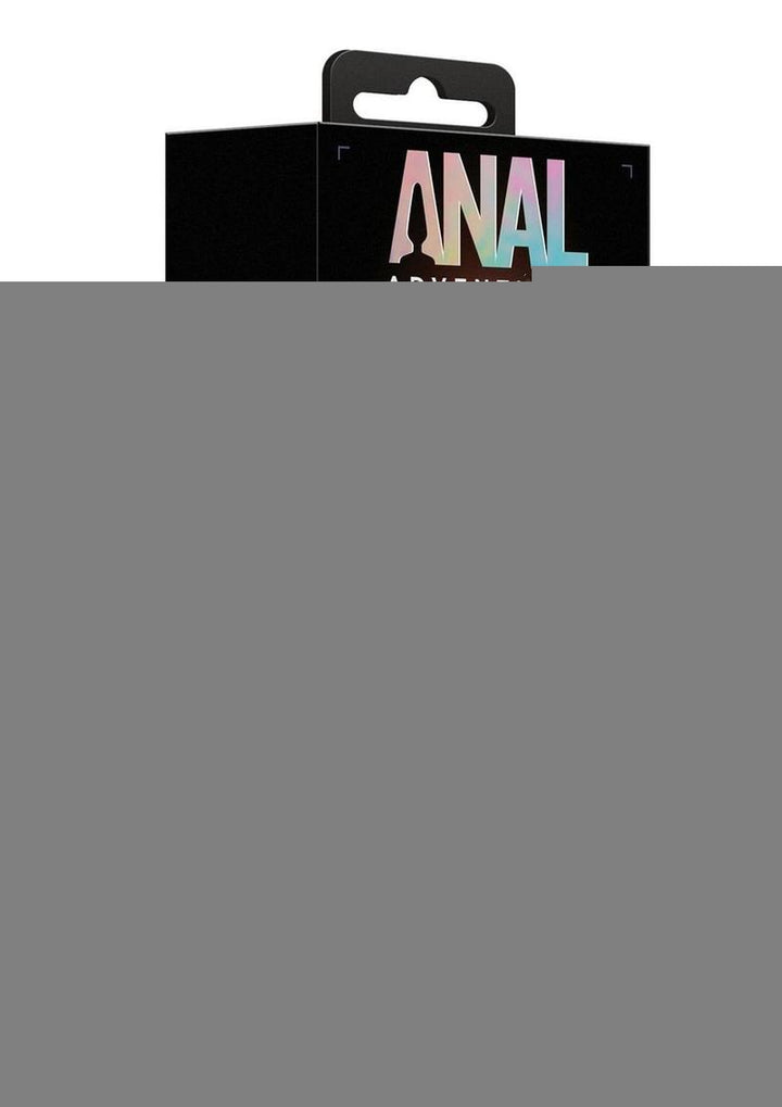 Anal Adventures Matrix Duo Loop Silicone Plug - Brown/Copper