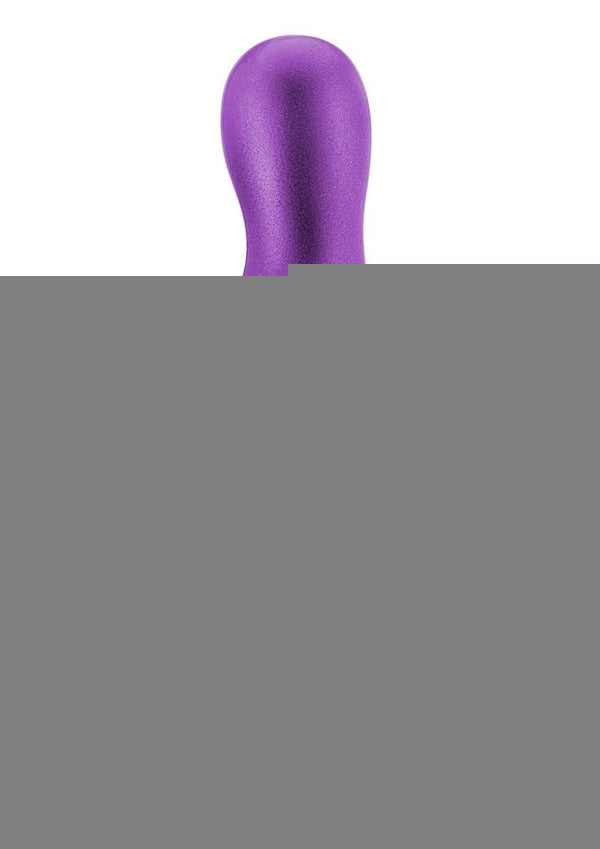 Anal Adventures Matrix Quantum Plug Silicone Anal Plug - Galatic - Purple