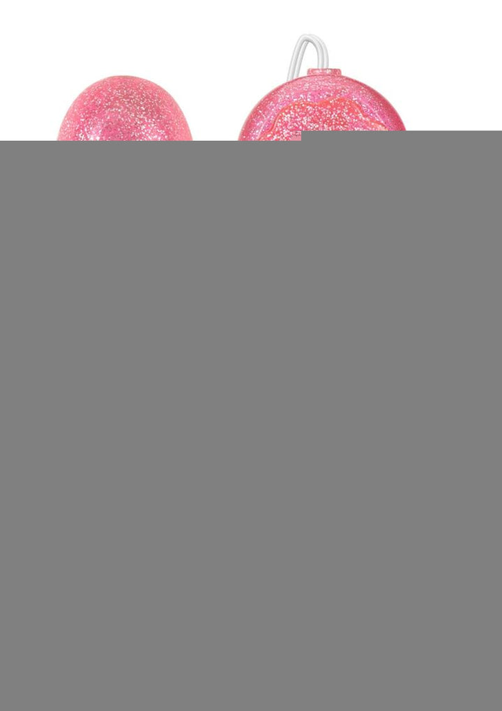 B Yours Glitter Power Bullet Vibrator with Remote Control - Pink