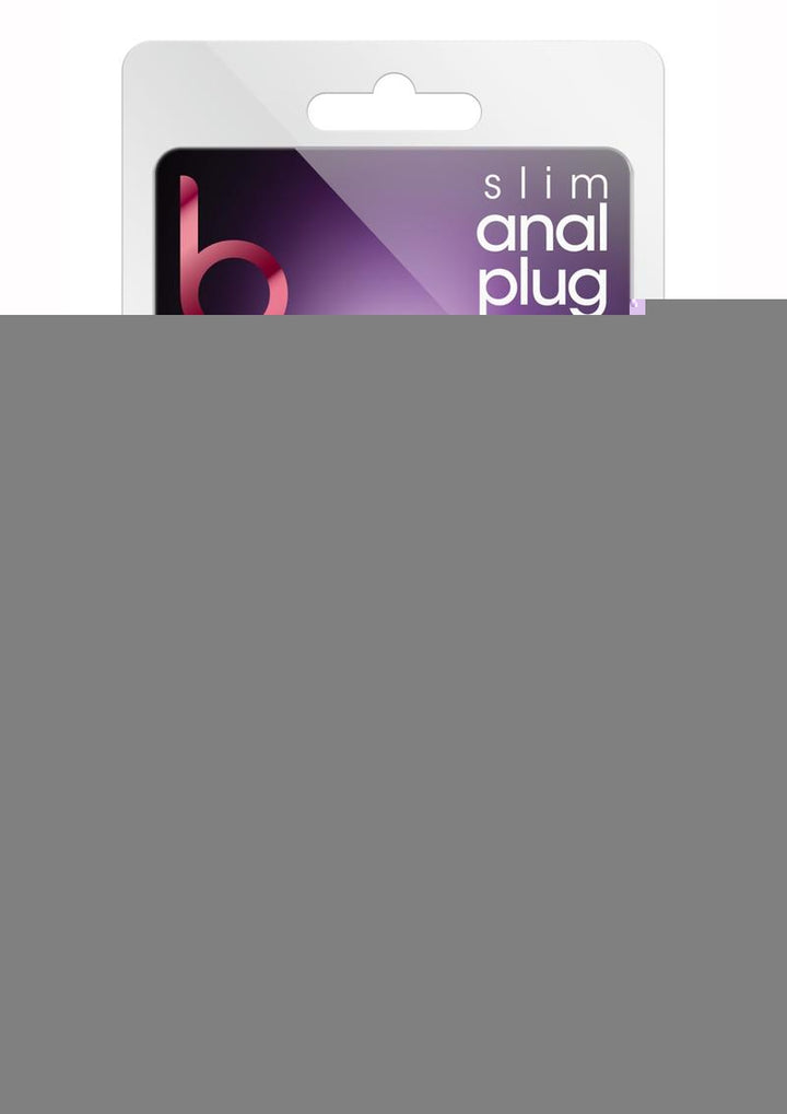 B Yours Slim Butt Plug - Blue/Purple