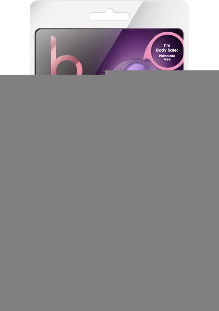 B Yours Sweet N' Hard 8 Dildo with Balls - Purple - 6.5in