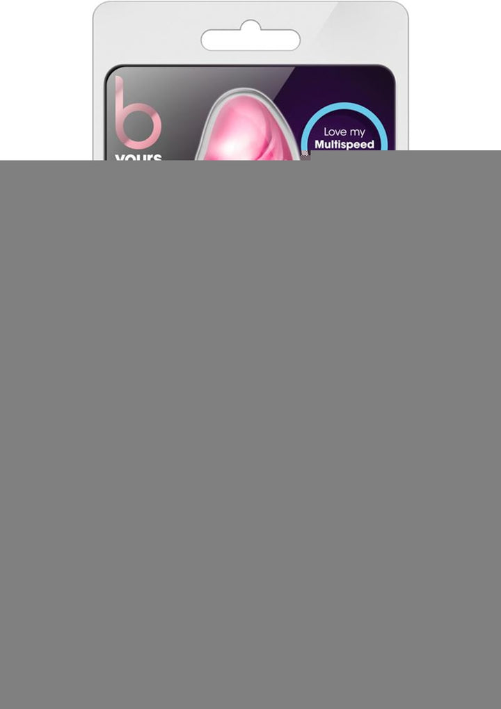 B Yours Vibe 7 Vibrating Dildo - Pink - 8.5in