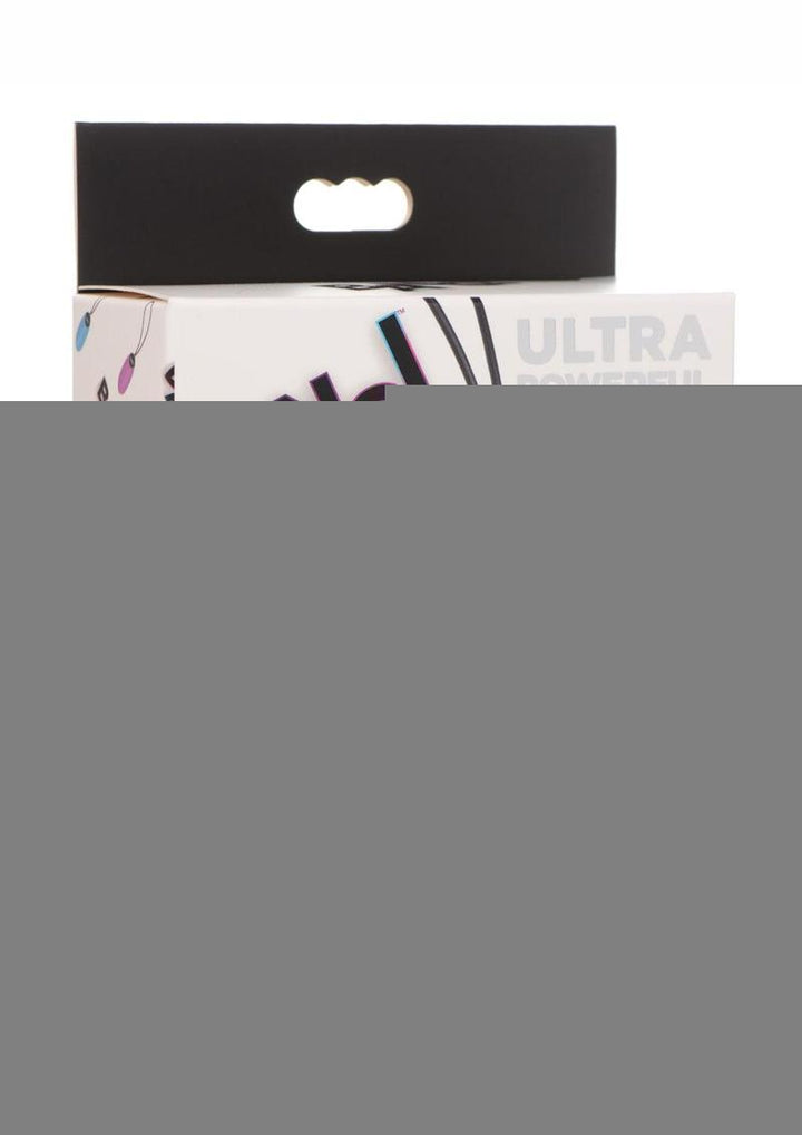 Bang! 28x Nubbed Rechargeable Silicone Egg with Remote Control - Black
