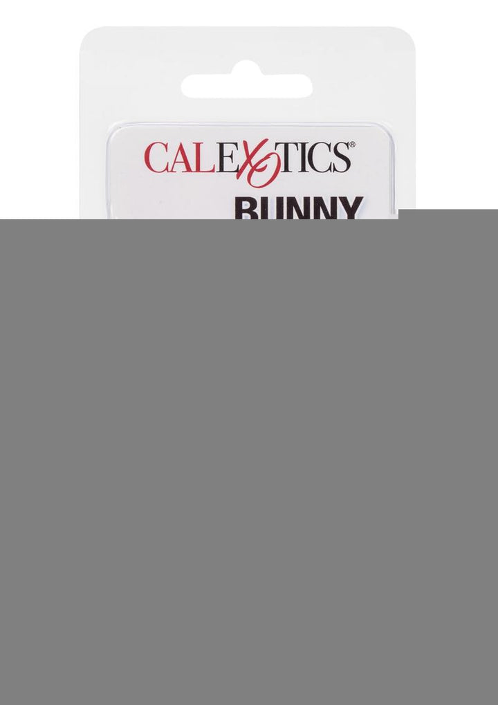 Basic Essentials Bunny Enhancer Vibrating Cock Ring with Clitoral Stimulation - Pink