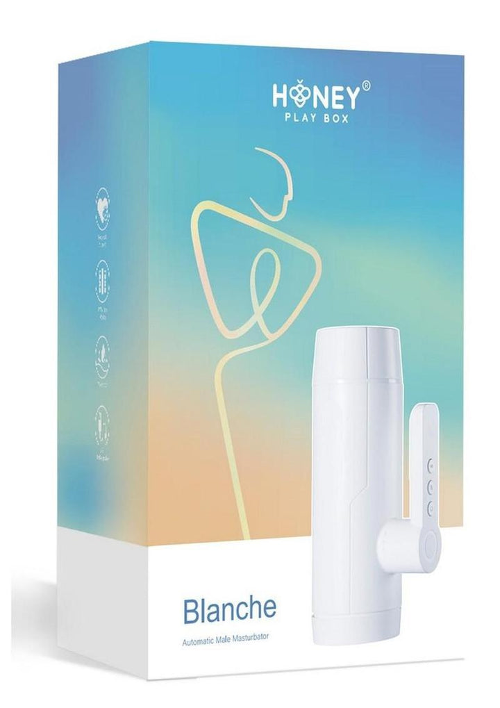 Blanche Thrusting Blowjob Toy Automatic Rechargeable Male Masturbator skitzokitty Blanche Thrusting Blowjob Toy Automatic Rechargeable Male Masturbator skitzokitty