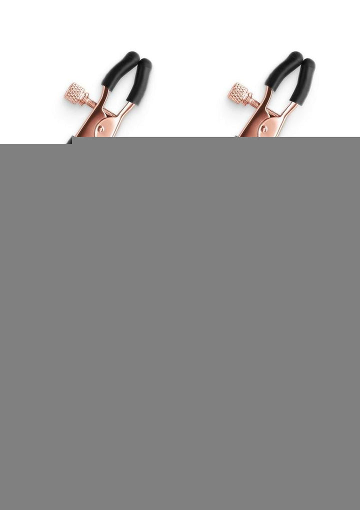 Bound Nipple Clamps D2 - Metal/Rose Gold