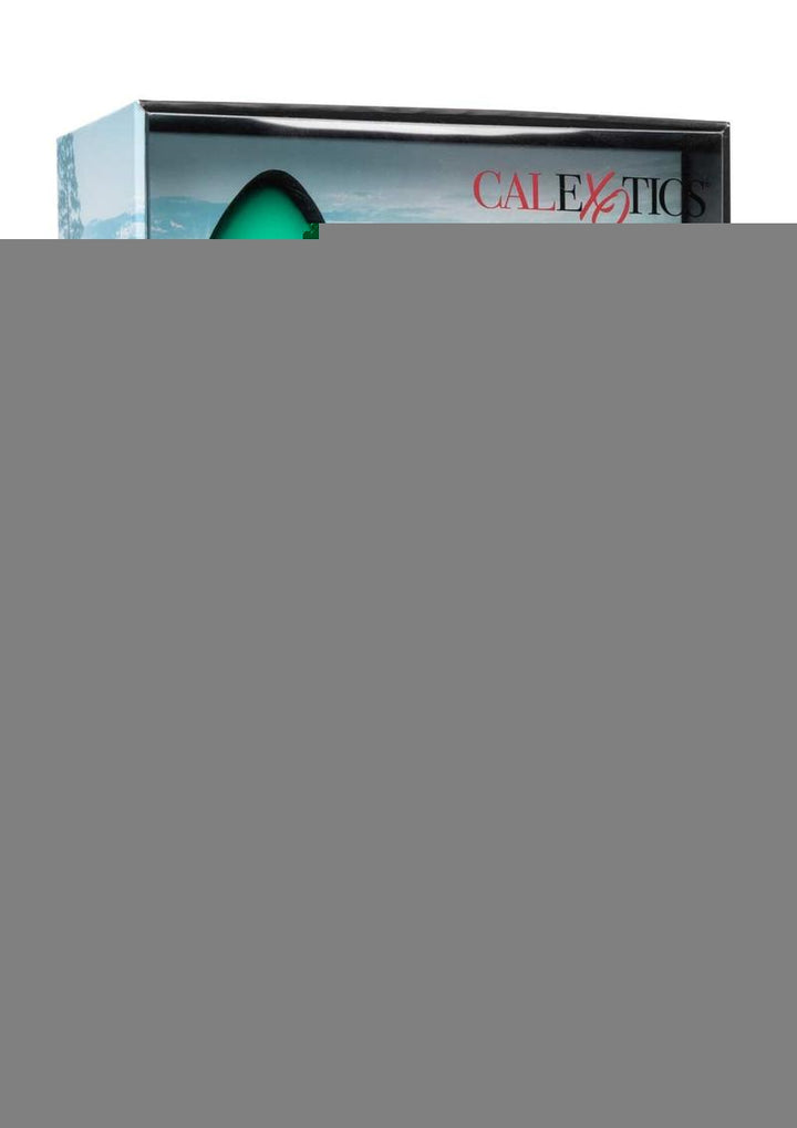 California Dreaming Sierra Sensation Rechargeable Silicone Compact Vibrator - Green
