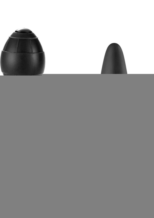 Colt Silicone Large Pumper Plug Butt Plug - Black