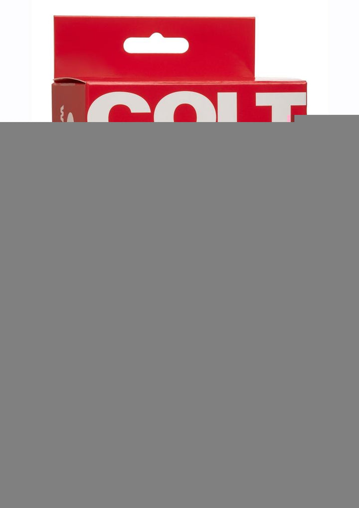 Colt Weighted Pumper Inflatable Silicone Anal Plug - Black