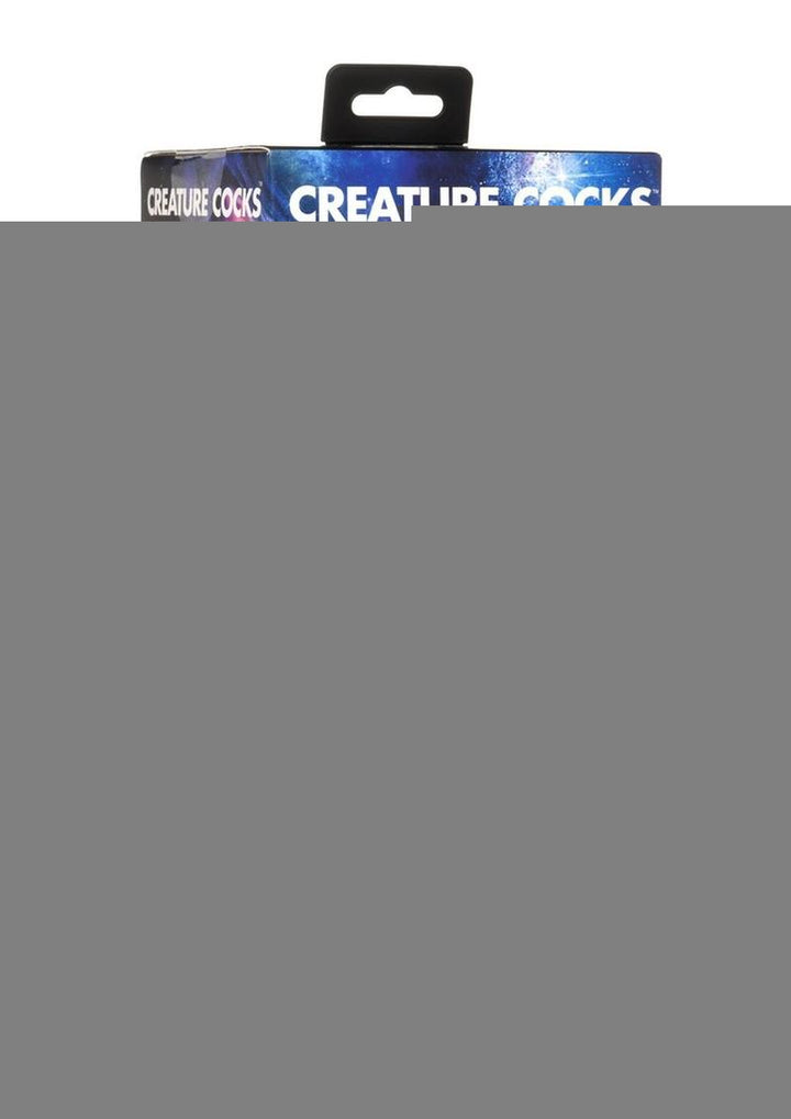 Creature Cocks Space Cock Glow In The Dark Silicone Alien Dildo - Blue/Glow In The Dark/Orange/Purple