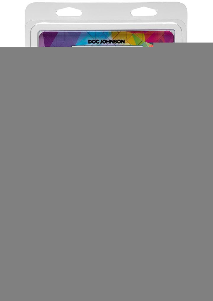 Crystal Jellies Anal Delight Trainer - Purple - Large/Small - 2 Piece Kit