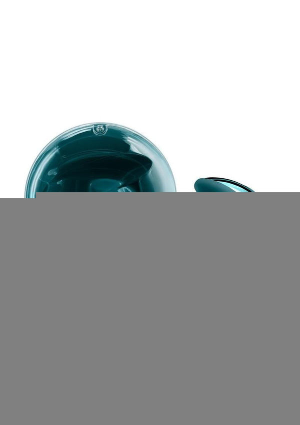 Desire Euphoria Dual End Vibrator with Air Pulse Clitoral Stimulation - Green