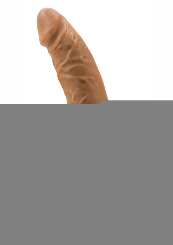Dr. Skin Dildo with Suction Cup - Caramel - 7in