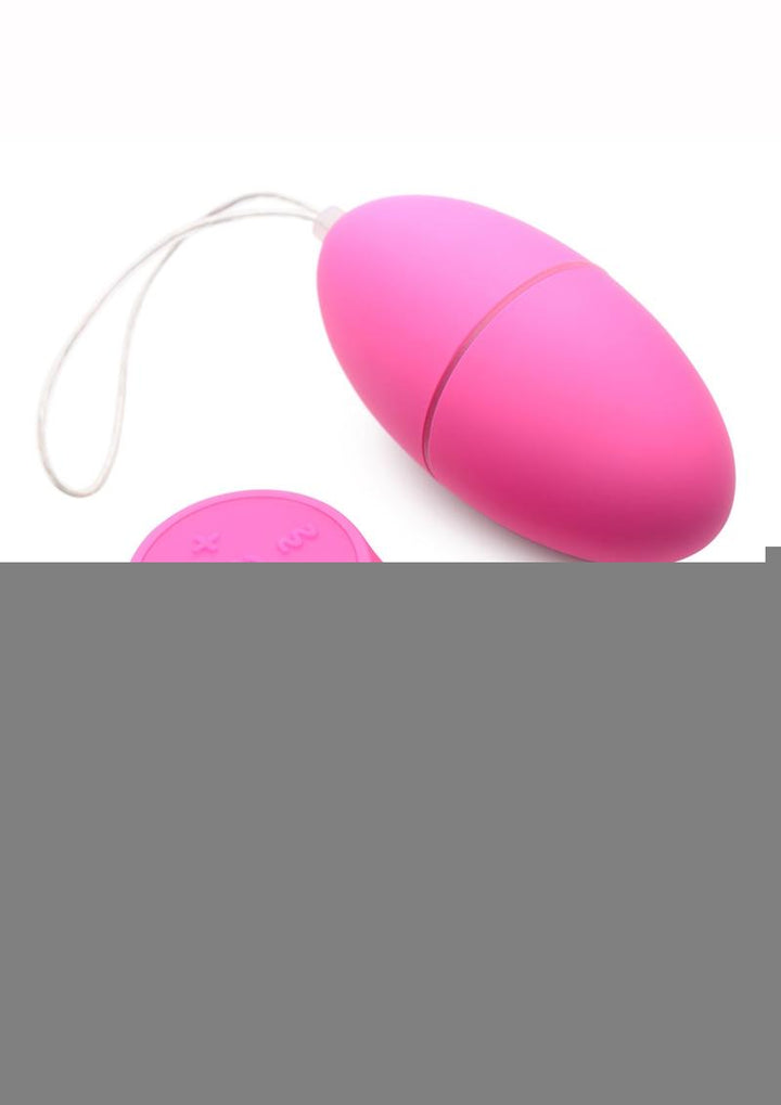 Frisky Scrambler 28x Rechargeable Vibrating Egg with Remote Control - Pink