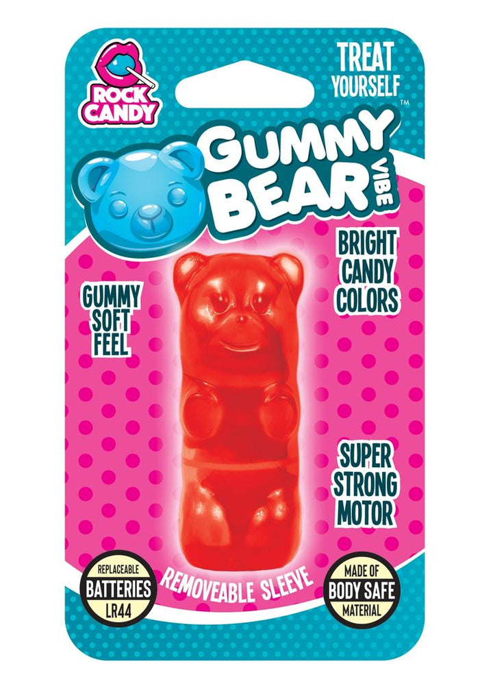 Gummy Bear Vibrator - Red