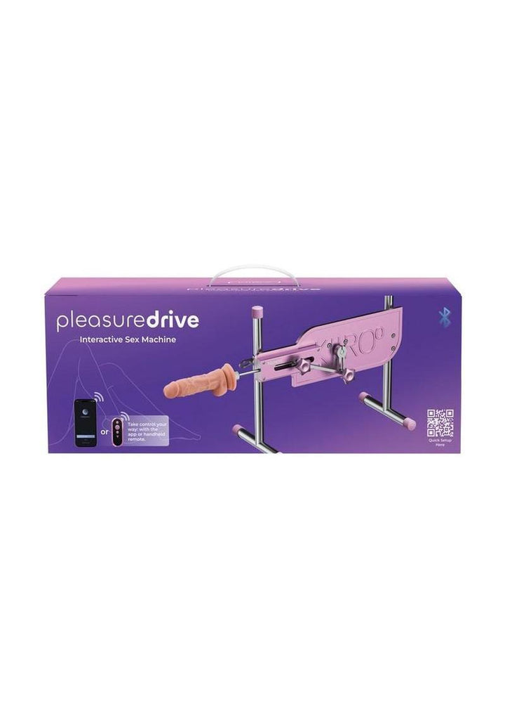Kiiroo Pleasuredrive Interactive Sex Machine - Pink