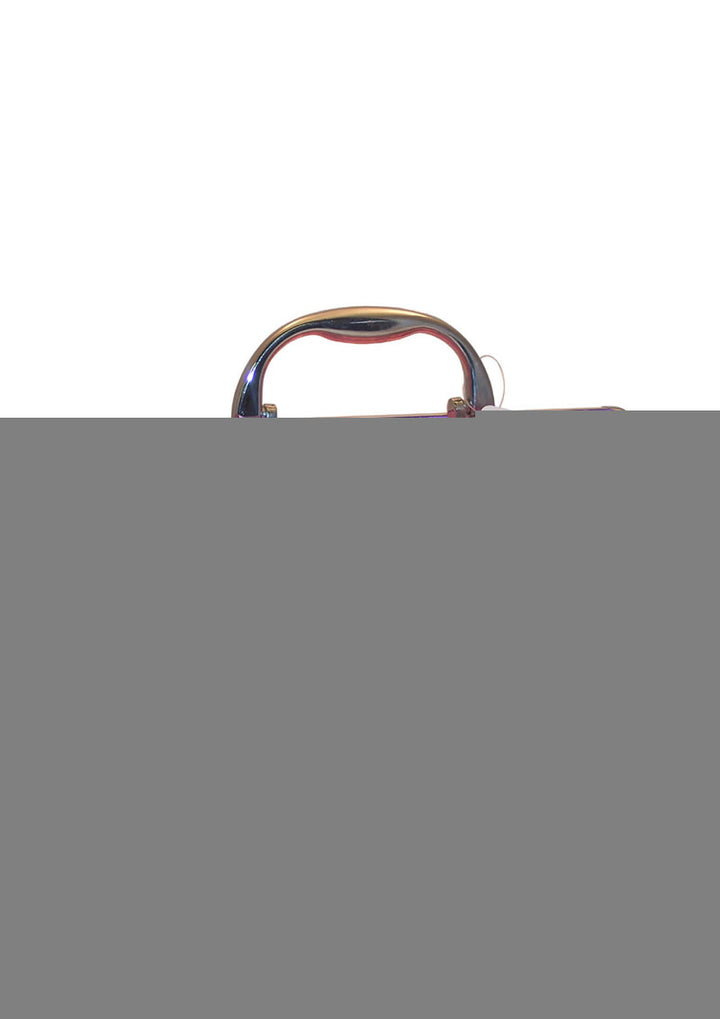 Lockable Vibrator Case - Purple - Medium/Small