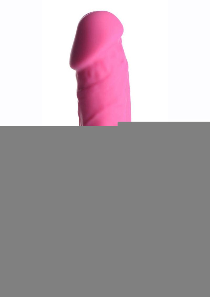 Lollicock Silicone Dildo - Cherry/Red - 7in