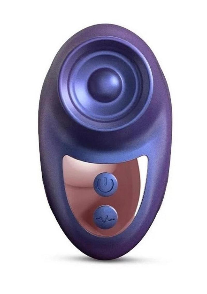 Love to Love Kisscool Rechargeable Silicone Finger Vibrator - Iridescent - Indigo/Purple