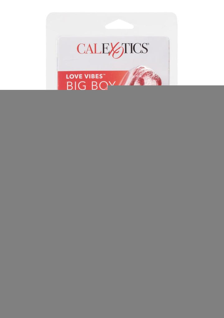 Love Vibes Big Boy Lover Vibrator - Red