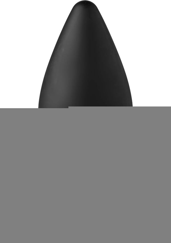 Master Series Colossus XXL Silicone Anal Plug - Black - XLarge