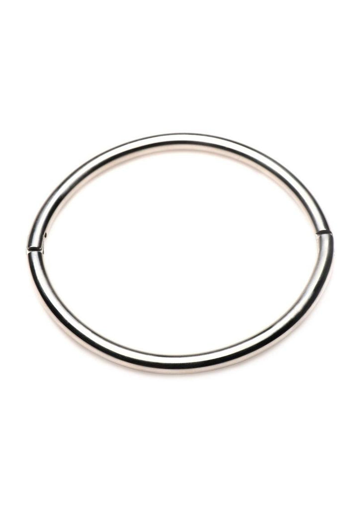 Master Series Possession Stainless Steel Locking Collar - Metal - Small