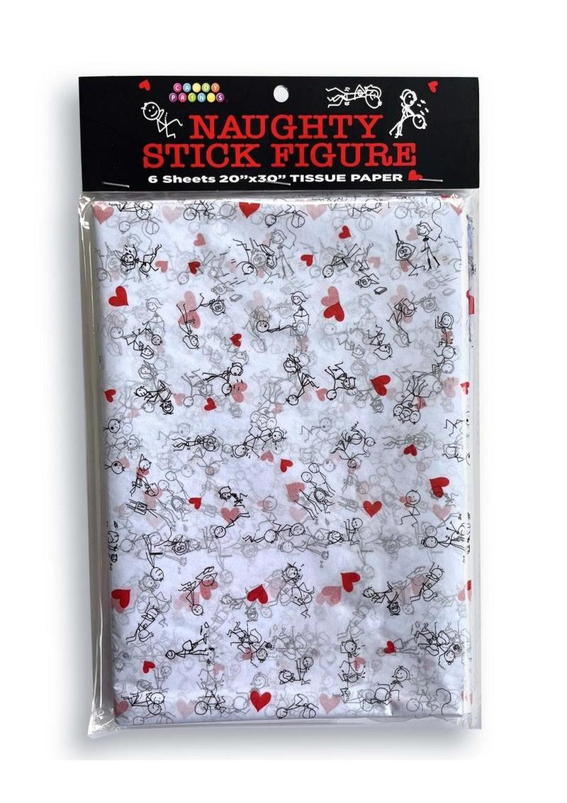 Naughty Stick Figure Tissue Paper – skitzokitty