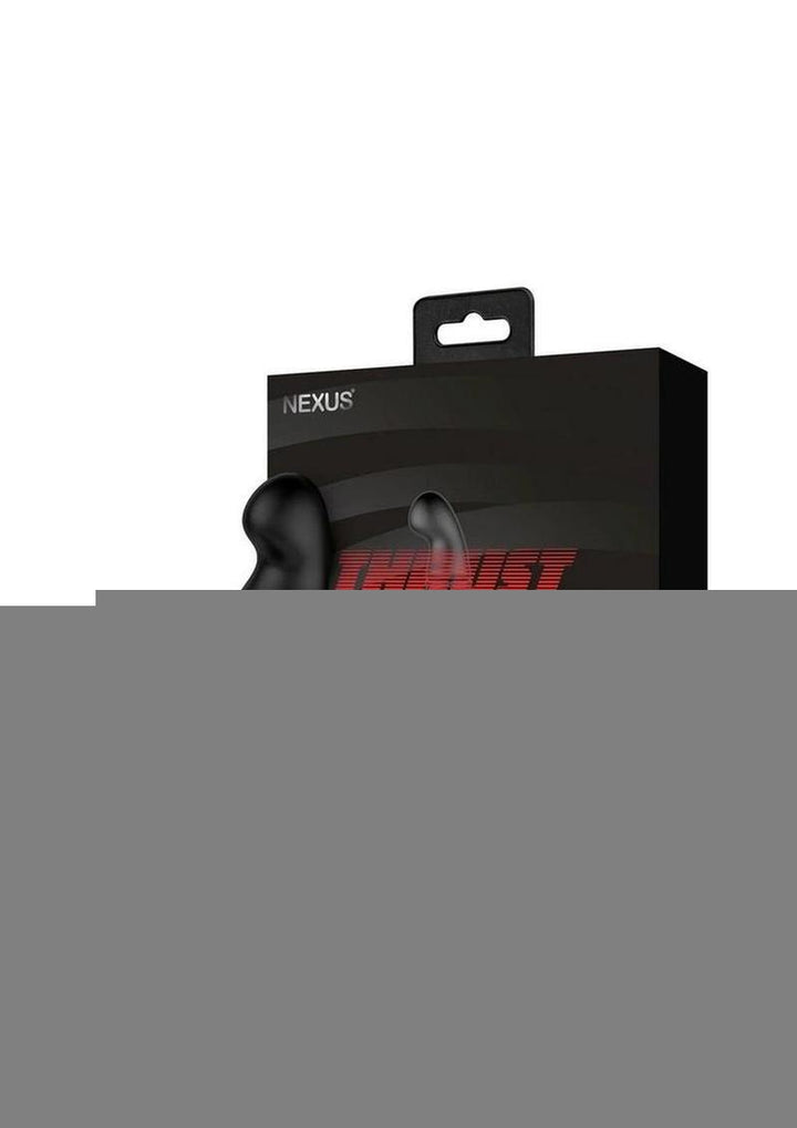 Nexus Thrust Prostate Edition Rechargeable Silicone Anal Thrusting Probe with Remote Control - Black