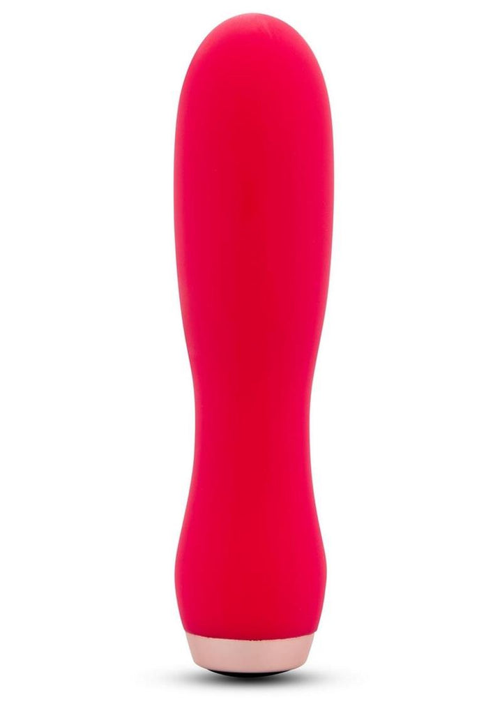Nu Sensuelle Skye Velvet Touch with Turbo Rechargeable Silicone Bullet - Hot Pink/Pink