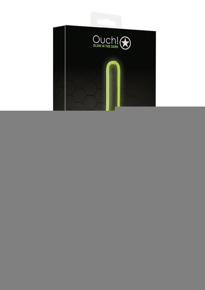Ouch! Round Paddle - Black/Glow In The Dark/Green