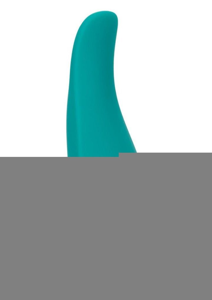 Pixies Glider Rechargeable Silicone Finger Vibrator - Green