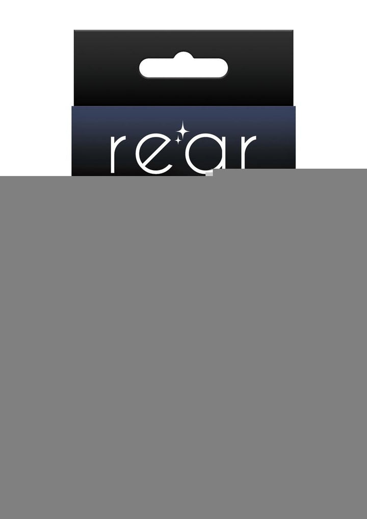 Rear Assets Rose Gold Anal Plug - Clear/Rose Gold - Medium