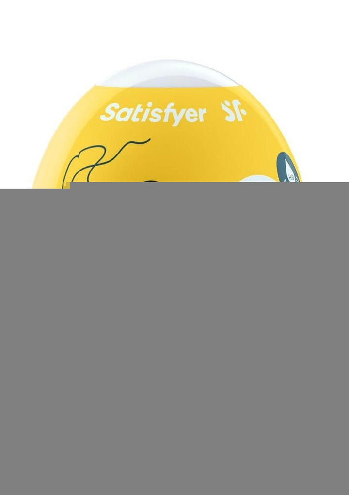 Satisfyer Masturbator Egg 3 Pack Set (Fierce - Yellow