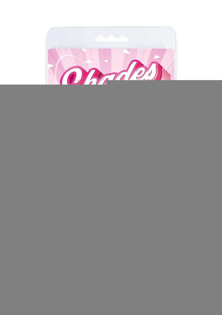 Shades Smoothie Dildo with Suction Cup - Yellow - 8.25in