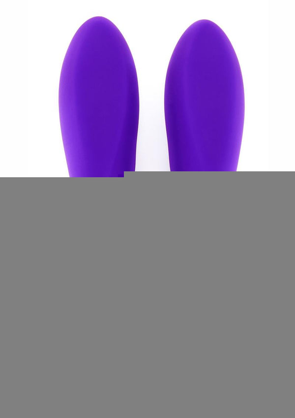 Sincerely Peace Vibe Silicone Rechargeable Vibrator - Purple