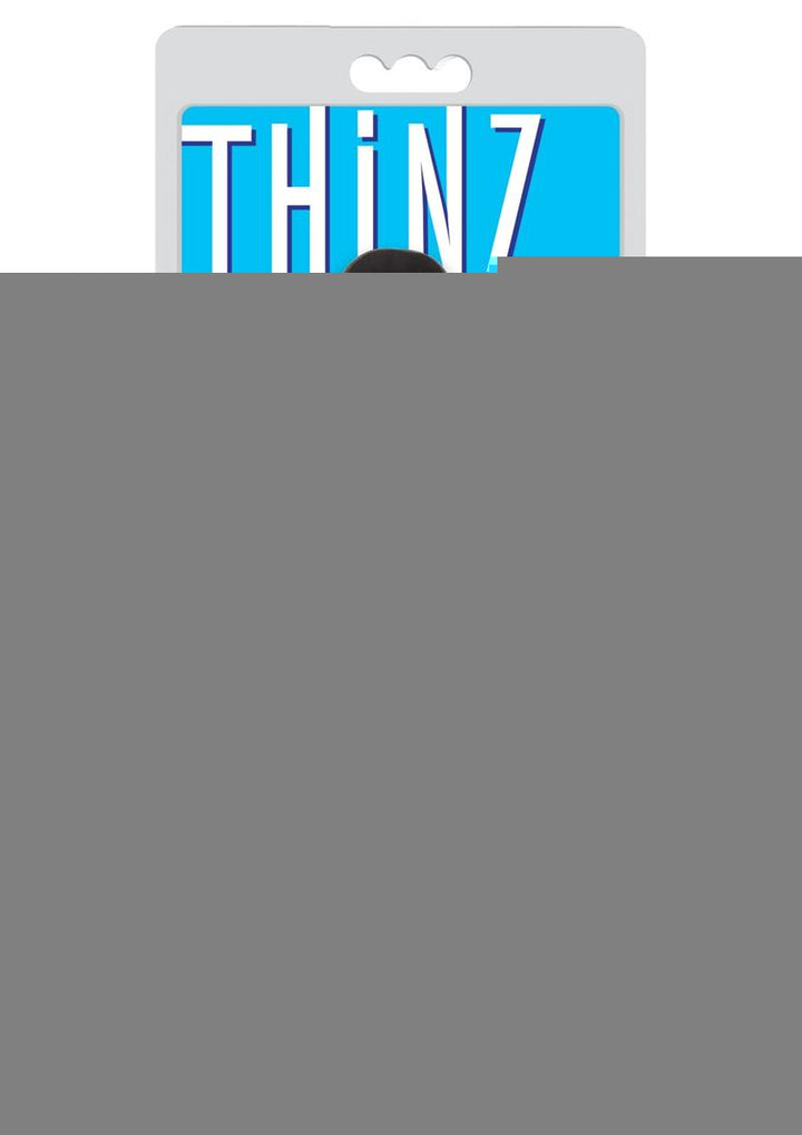 Thinz Slim Dong with Balls - Black - 7in