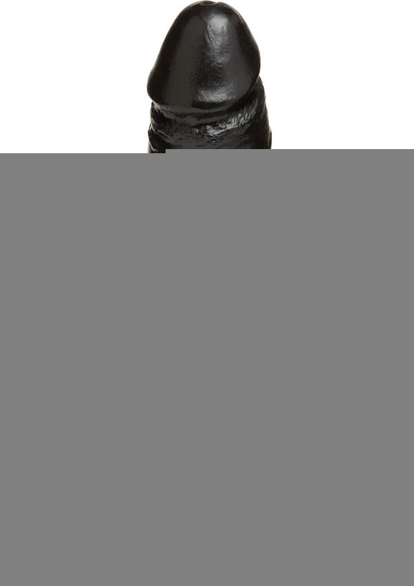 Vac-U-Lock Codeblack Thin Dildo - Black - 7in