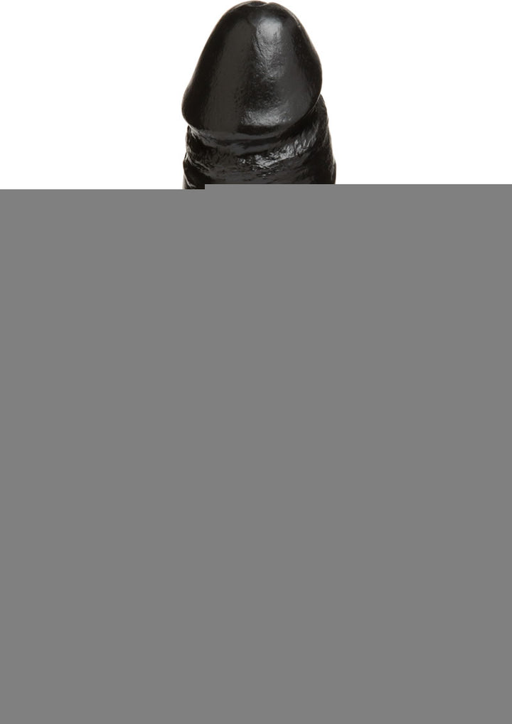 Vac-U-Lock Codeblack Thin Dildo - Black - 7in